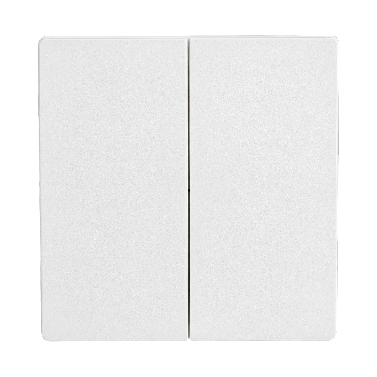 AERON 2 Gang Switch — Pearl White