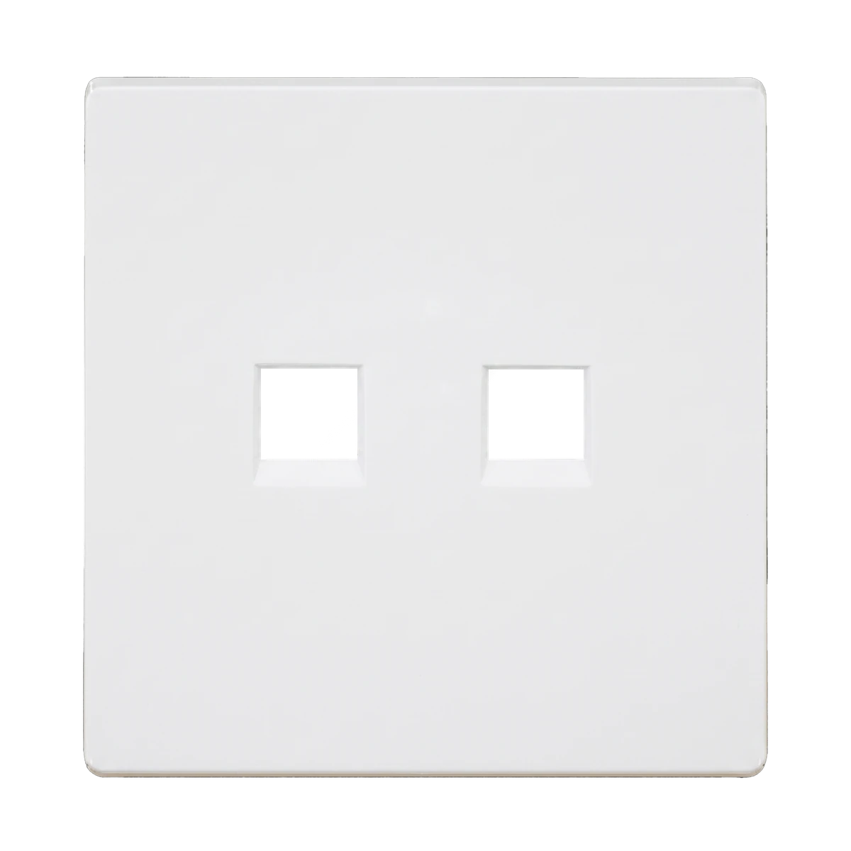AERON Telephone & Computer Socket — Pearl White
