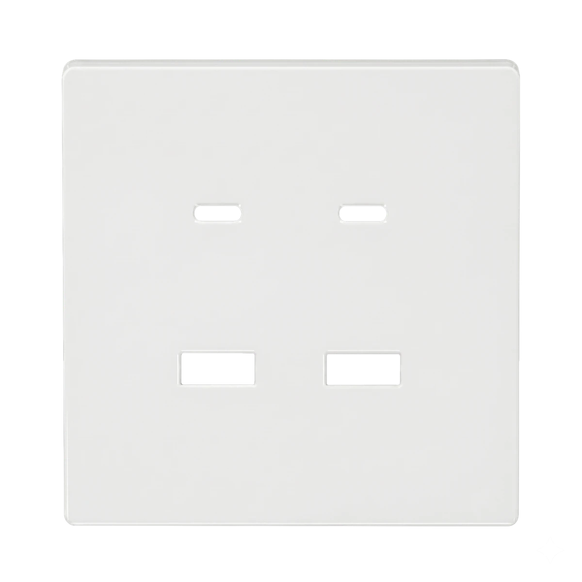 AERON 2 Gang Type-C & USB Socket — Pearl White