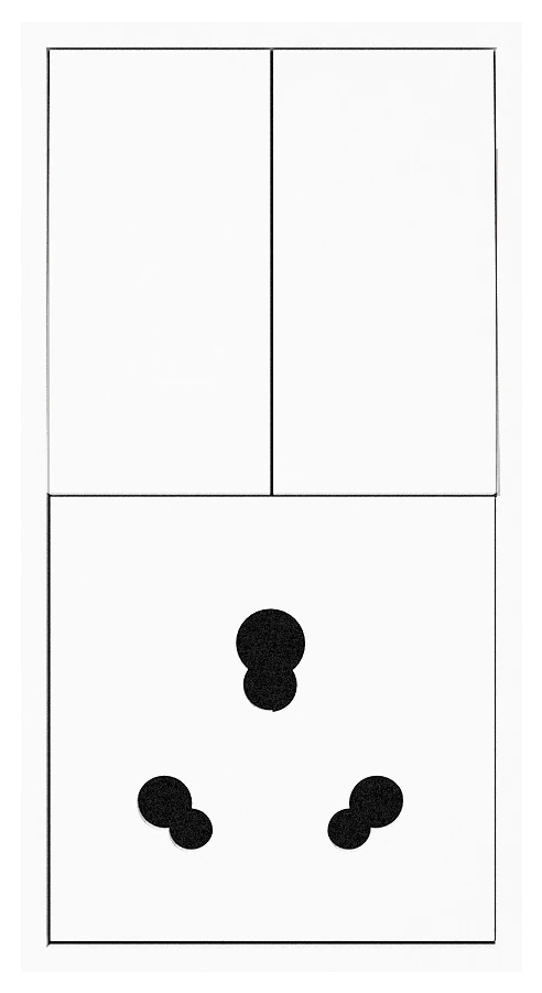 EU SERIES Switch & Universal Socket Panel — White